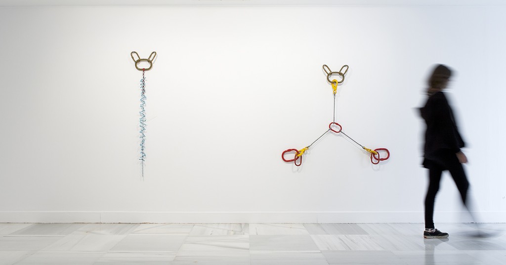 Jac Leirner 'Símbolos femenino y masculino' 2014