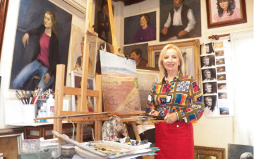 PILAR GARCÍA ESCRIBANO, LA PINTORA DE LA RIBERA